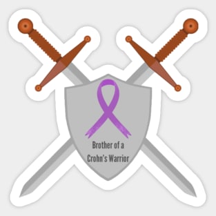 Brother of a Crohn’s Warrior Sticker